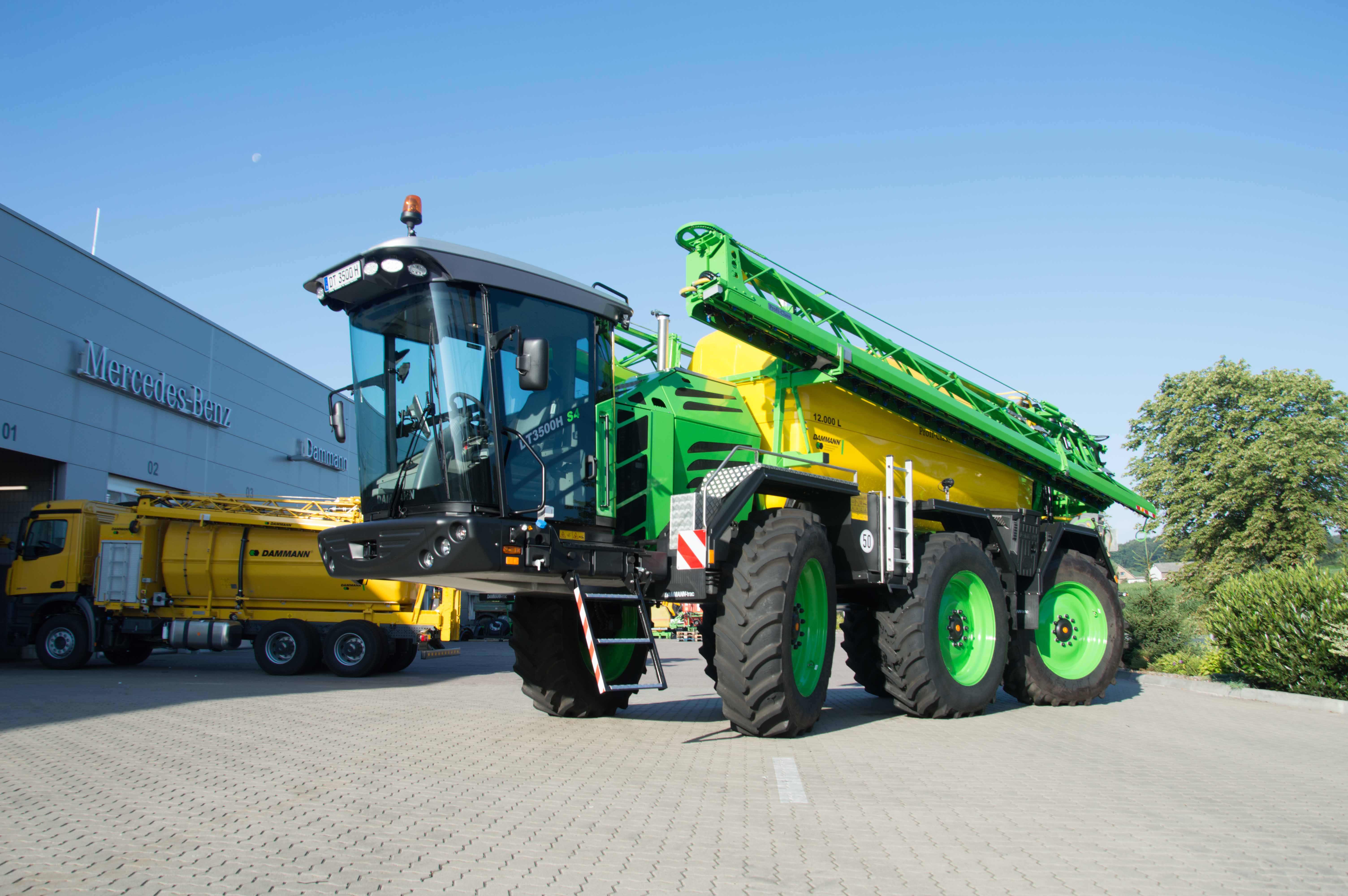 DAMMANN DT 3500H самоходный опрыскиватель
