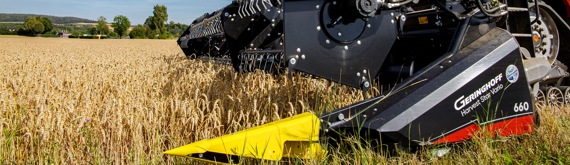 Geringhoff Harvest Star Vario — зерновой стол Vario на комбайне