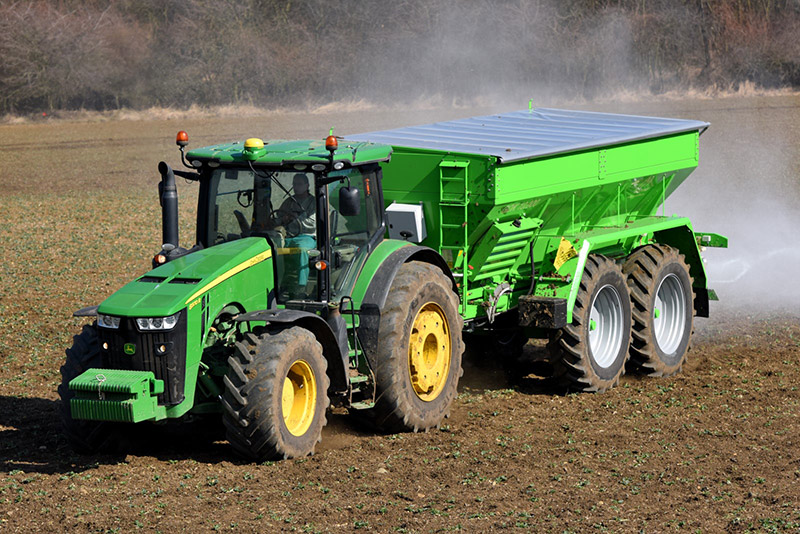 Разбрасыватель Güstrower GDK — Smart Farming и ISOBUS